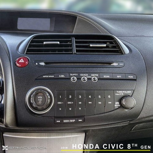 Campaña Prescripción mimar Auto-rádio 2din Honda Civic - Blog