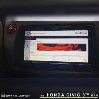 Auto-rádio 2din Honda Civic
