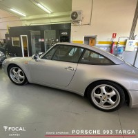 Porsche 993 Targa audio upgrade Focal Match