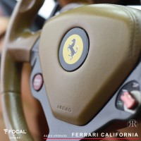 Ferrari California Focal áudio upgrade