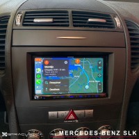 Mercedes SLK Carplay Android auto Kenwood