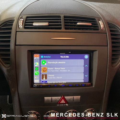 Mercedes SLK Carplay Android auto Kenwood