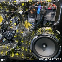 Sistema de som VW Golf GTE por Beleti