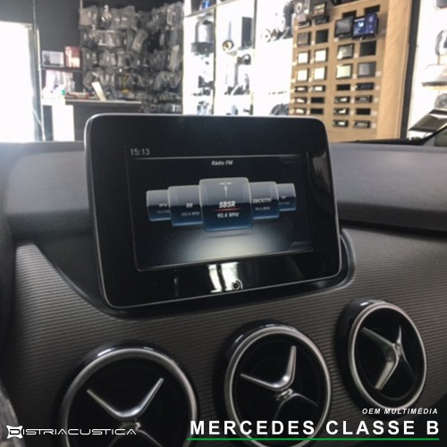 Mercedes Classe B câmera traseira