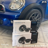 Mini Cooper S Cabrio Focal integration por Auto Eclipse