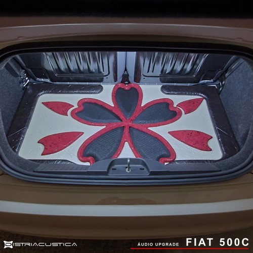 Fiat 500c sistema de som por Rosendo High-End