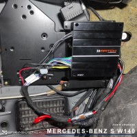 Substituição amplificador BOSE Mercedes Classe S W140