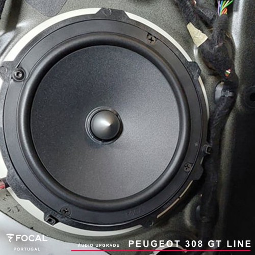 Peugeot 308 Sistema de som Focal 