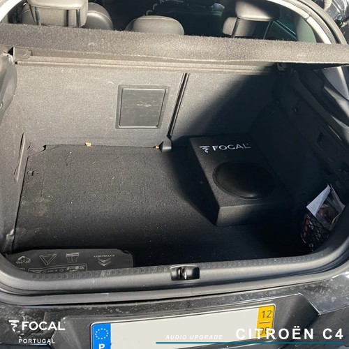Mindre bestille endelse Subwoofer Focal PSB 200 Citroën C4 - Car audio HiFi Upgrade 1din 2din