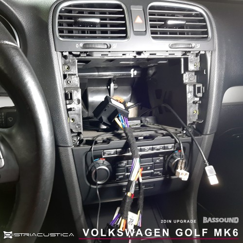 Auto rádio Volkswagen Golf mk6 Bassound