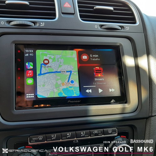 Auto rádio Volkswagen Golf mk6 Bassound