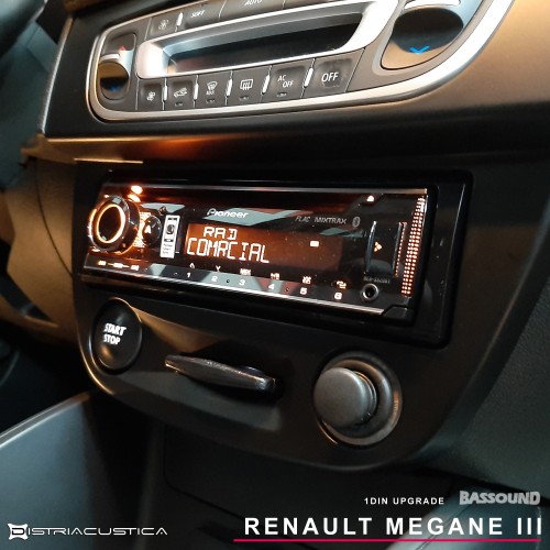 Auto Rádio E Colunas Focal Renault Megane III Bassound