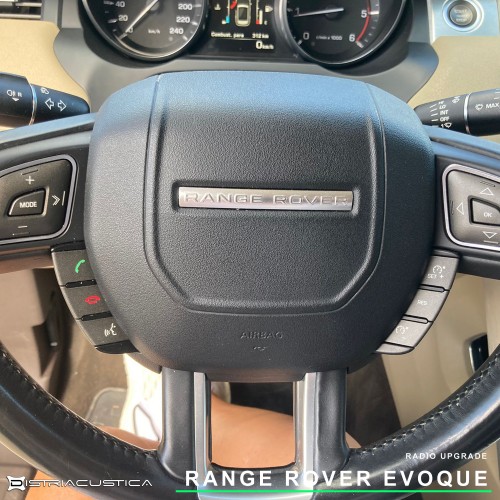 Auto-rádio Range Rover Evoque