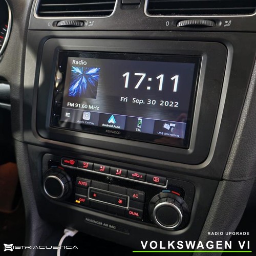 Auto-Rádio Vw Golf 6 Carplay Android Auto