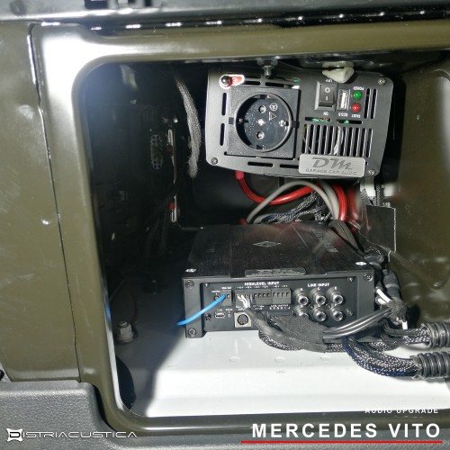 Sistema de som Focal Helix Mercedes Vito