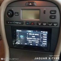 Rádio Jaguar X-Type Kenwood Carplay Android Auto