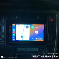 Seat Alhambra auto rádio Kenwood carplay android auto