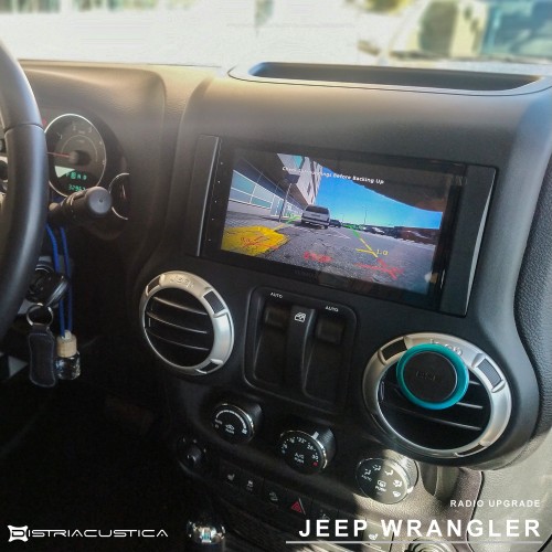 Auto-rádio Jeep Wrangler
