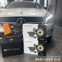 Mercedes CLA sistema de som Focal Match
