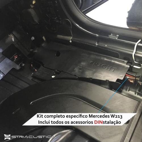 Mercedes classe E sistema de som