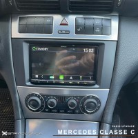 Auto Rádio Mercedes C W203 Carplay Android Auto