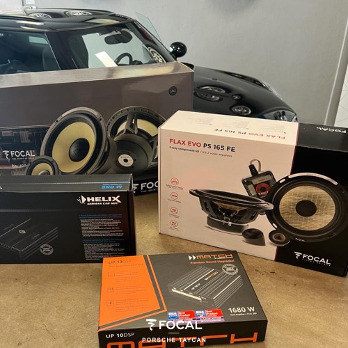 Porsche Taycan Focal Helix audio upgrade