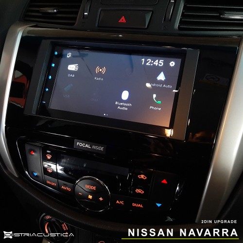Sistema de som e auto-rádio Nissan Navarra