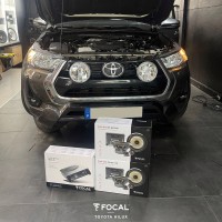 Sistema de som Toyota Hilux