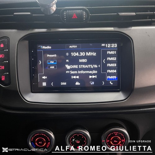 Auto rádio Alfa Romeo Giulietta Carplay android auto