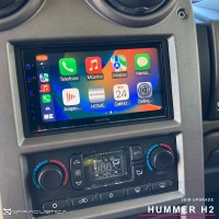 Auto-rádio Hummer H2 Kenwood Carplay Android Auto