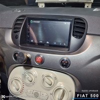 Auto-rádio carplay android auto Fiat 500