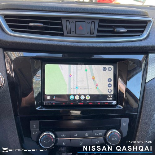 Auto rádio carplay android auto Nissan Qashqai