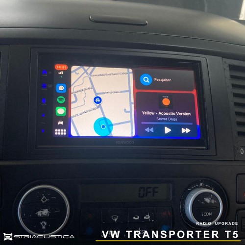 Auto rádio carplay android auto Vw Transporter