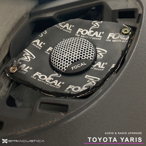 Auto radio colunas Toyota Yaris