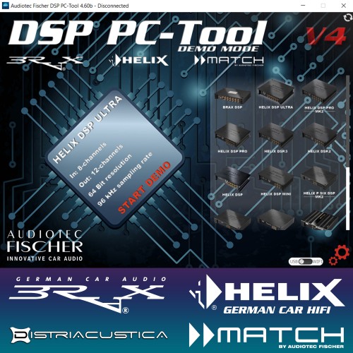 Brax, Helix, Match DSP software