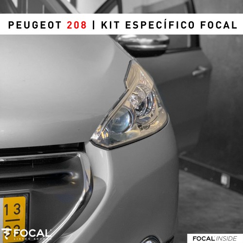 Peugeot 208 sistema de som